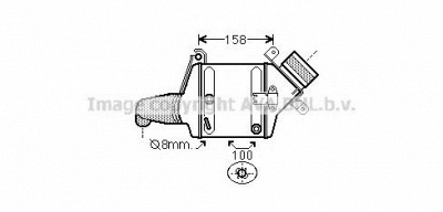 AVA QUALITY COOLING bw4381 -  Интеркулер